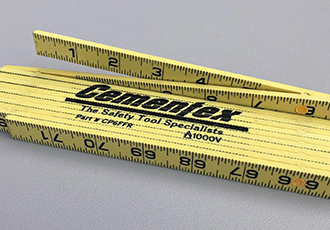 Fully non-conductive fiberglass measuring tools